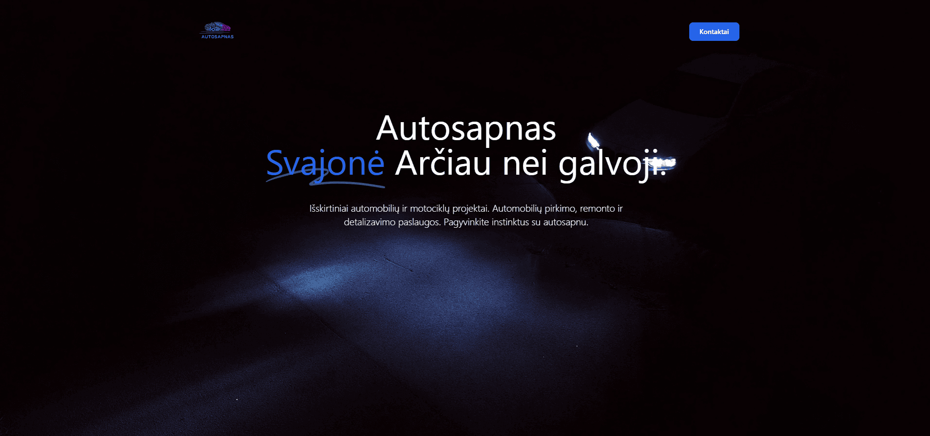 Company Page - AutoSapnas